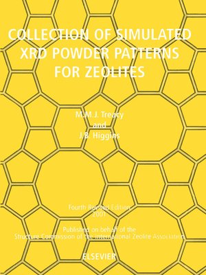 cover image of Collection of Simulated XRD Powder Patterns for Zeolites